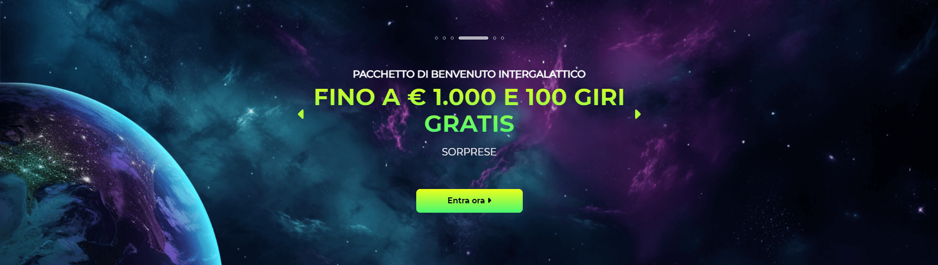 Space Fortuna nuovo casinò online in Italia 2024